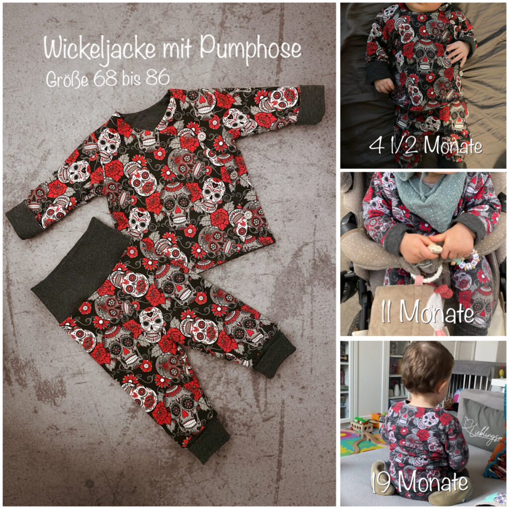 Wickeljacke für Babys als Geschenkidee zur Geburt